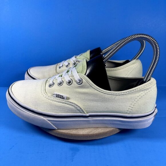 Vans // Light Green Era Lace Up Sneakers - Picture 3 of 9